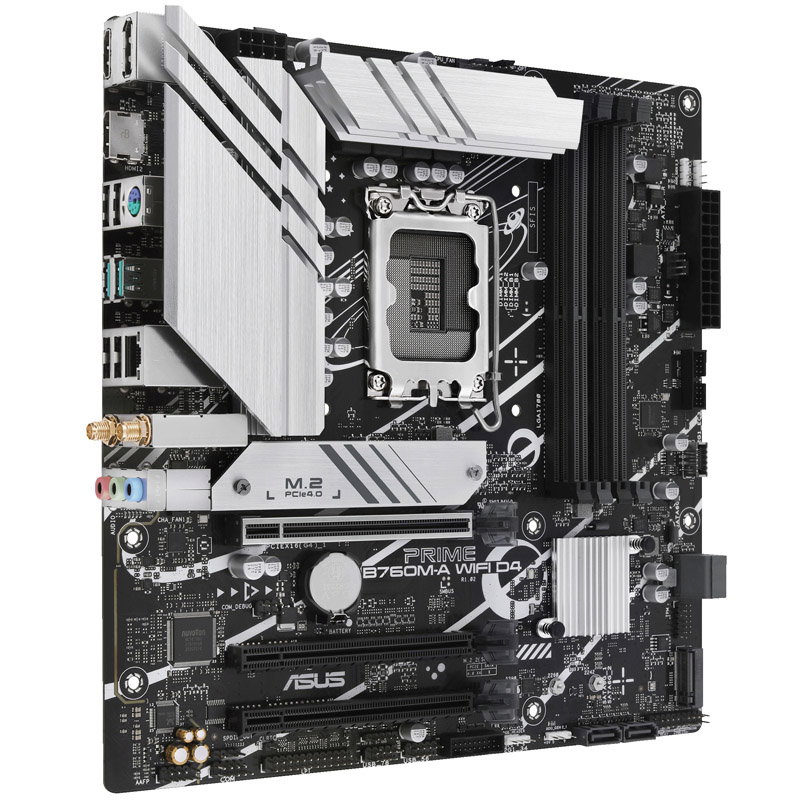 ASUS Prime B760M-A WiFi D4, Intel B760 motherboard - socket 1700, DDR4