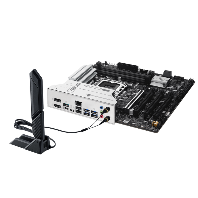 ASUS Prime Z890M Plus WiFi motherboard, LGA 1851, Intel Z890, mATX, DDR5