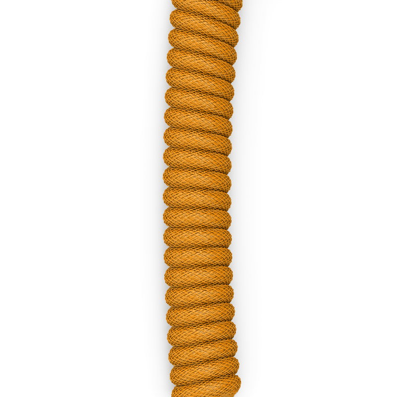 Glorious Coiled Cable Glorious gold, USB-C to USB-A - 1,37m, gold