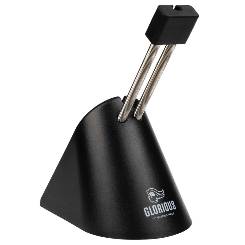 Glorious Model O (black, glossy) + Bungee (black) + Model O G-Skatez