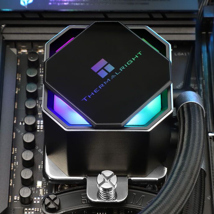 Thermalright Frozen Prism 360 BLACK Complete Water Cooling, RGB - 360 mm, black