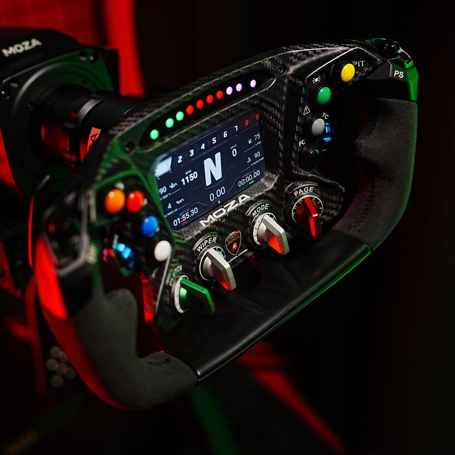 MOZA x Automobili Lamborghini ESSENZA SCV12 Lenkrad