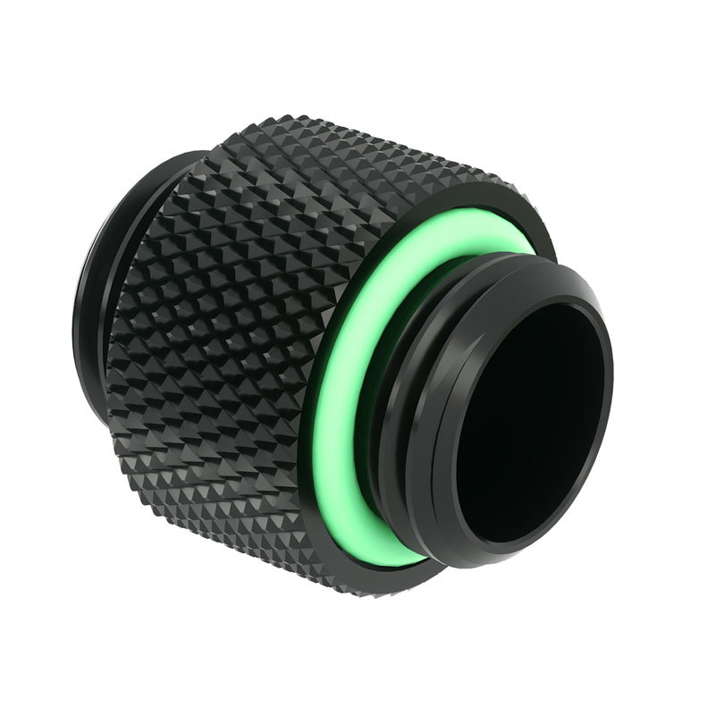 Barrow Adapter gerade G1/4 inches AG auf G1/4 inches AG, 10mm - black