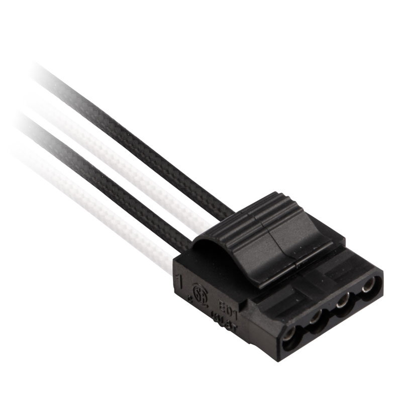Corsair Premium Pro Sleeved cable-Set (Gen 4) - white/black