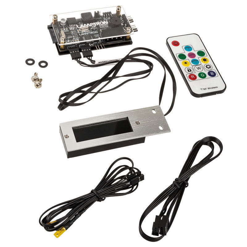Lamptron TC20 PCI RGB-fan und LED-Controller - silver