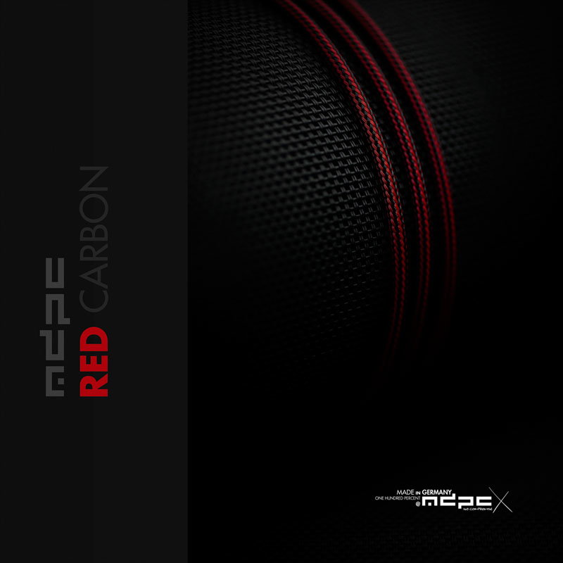 MDPC-X Sleeve XTC - Red Carbon, 1m