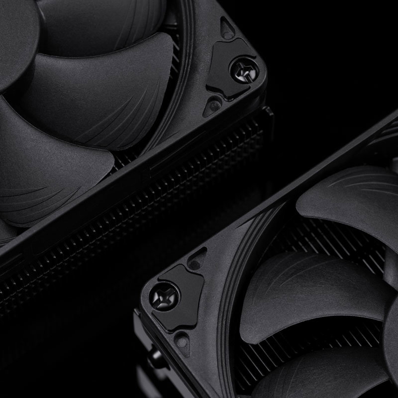 Noctua NH-L9i-17xx chromax.black CPU-cooler - 92mm