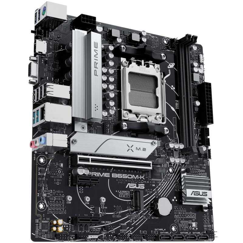 ASUS Prime B650M-K, AMD B650 motherboard, socket AM5, DDR5