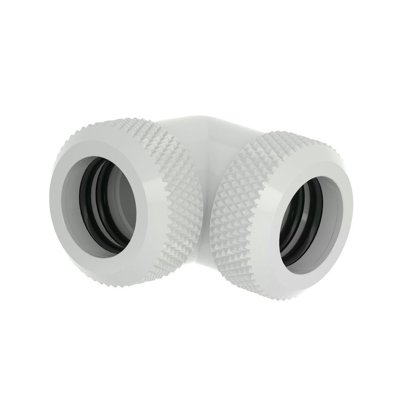 Barrow Multi-Link Adapter 90 Grad 12mm AD auf 12mm AD Hardtube - white
