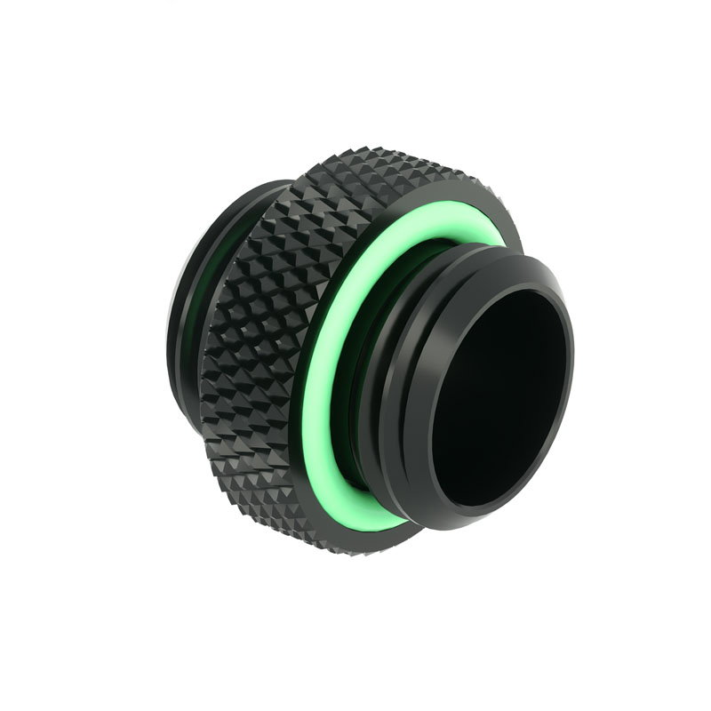 Barrow Adapter gerade G1/4 inches AG auf G1/4 inches AG, 5mm - black