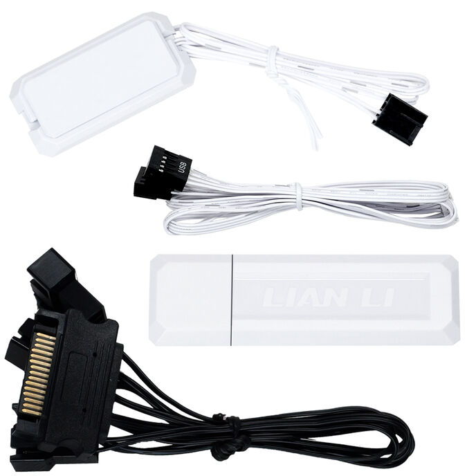 Lian Li UNI FAN TL Wireless fan, ARGB, PWM, 3er-Pack - 120 mm, white