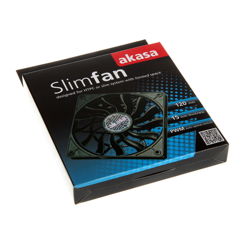 Akasa AK-FN078 Slimline PWM fan - 120mm
