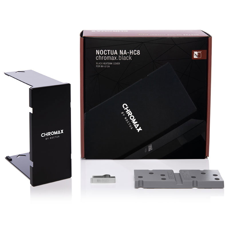 Noctua HC8 chromax.black CPU-cooler-Abdeckung - black