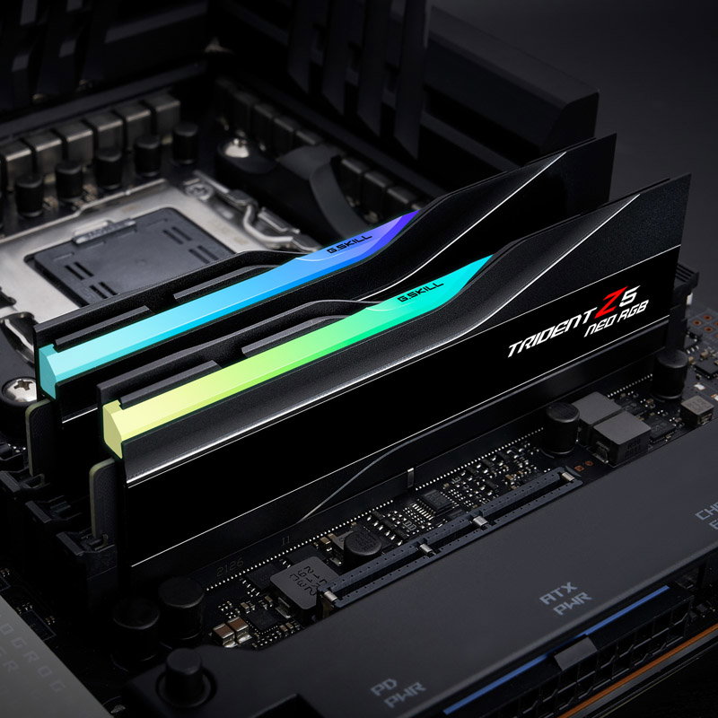 G.Skill Trident Z5 Neo RGB, DDR5-6000, CL32, AMD EXPO - 32 GB Dual-Kit, black