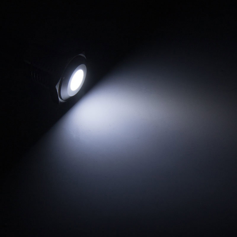 Lamptron Vandalismus-gesicherte LED - white, blacke Fassung