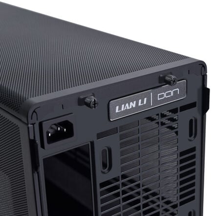 Lian Li DAN Cases A3-mATX Wood Edition PC-case, Micro-ATX - Walnuss, black