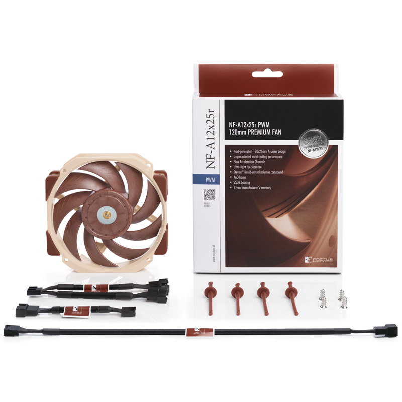 Noctua NF-A12x25r PWM fan - 120mm