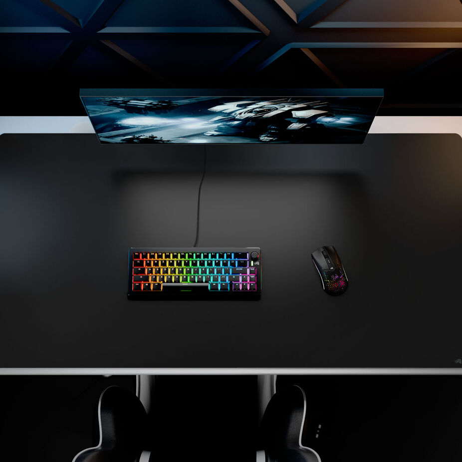 Glorious Gaming mousepad 2 3XL, randlos, gummiert - 1220 x 610mm, black