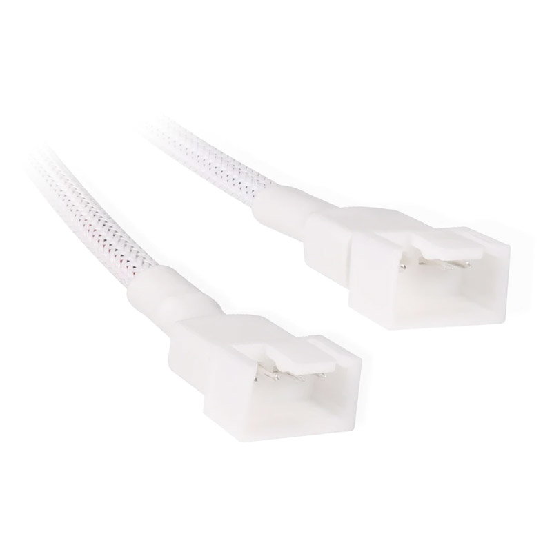 Alphacool Y-Splitter 4-Pin auf 2x 4-Pin PWM 30cm - white
