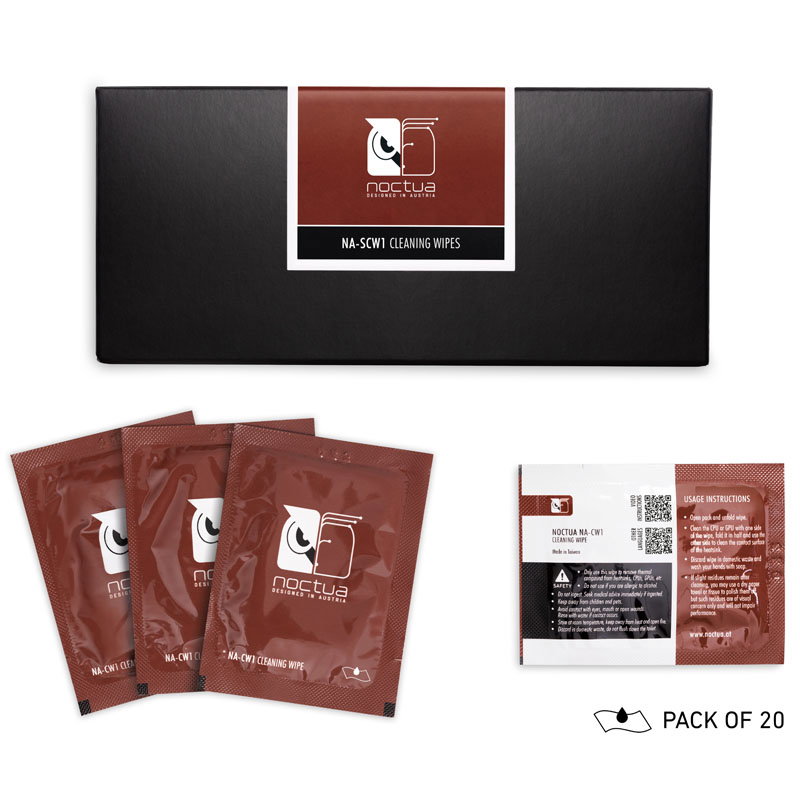 Noctua NA-SCW1 Reinigungstcher - 20 Stck