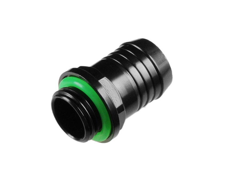 Bitspower Anschluss gerade G1/4 inches AG auf 13mm ID - black matte