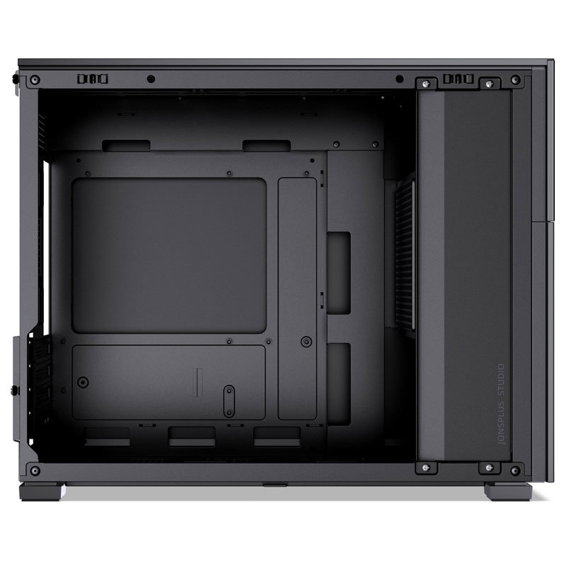 Jonsbo D31 Screen Micro-ATX Case, Tempered Glass - black