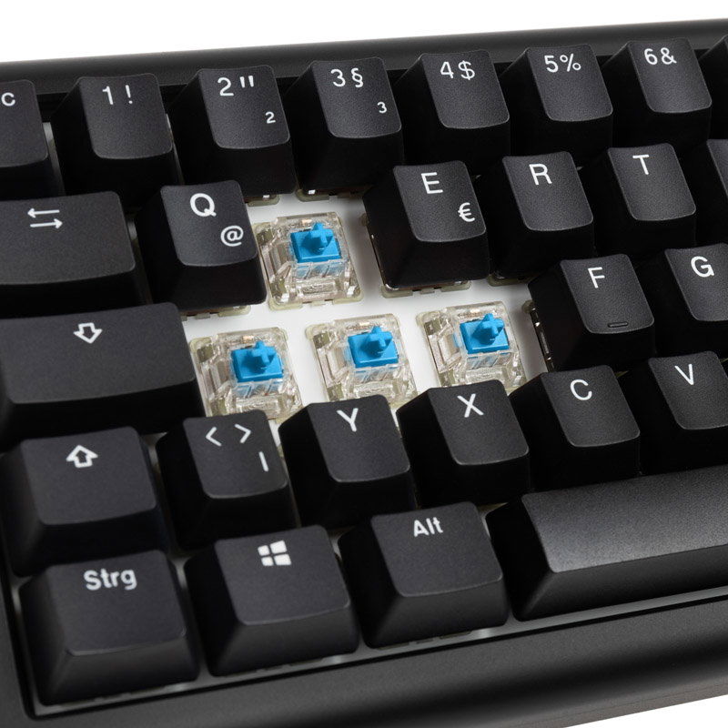 Ducky Tinker 65 Gaming-keyboard, RGB - MX-Blue (ISO-DE)