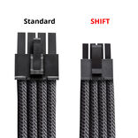 CableMod C-Series Pro ModMesh cableset for Corsair RMx SHIFT power supplye - white