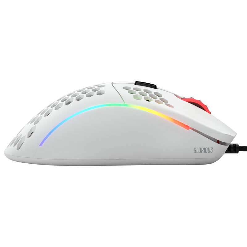 Glorious Model D Gaming Mouse - white, matte