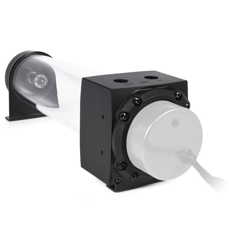 Alphacool Core 200 Aurora ARGB Ausgleichbehlter, Acryl - black