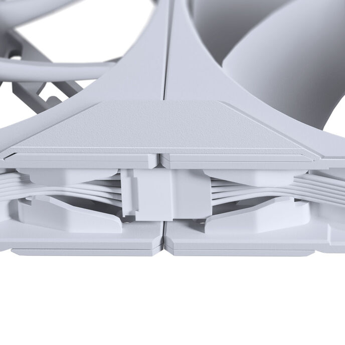 PHANTEKS M25 Gen2 PWM D-RGB fan - Reverse Blade, 120mm, white