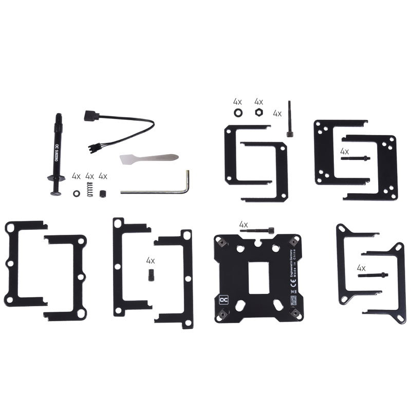 Alphacool Eisblock XPX Aurora Pro CPU-cooler - Messing Black Digital RGB