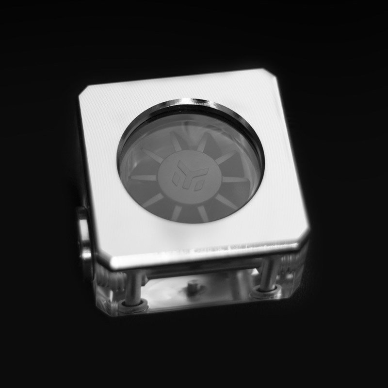EK Water Blocks EK-Quantum Flowmeter D-RGB - Nickel