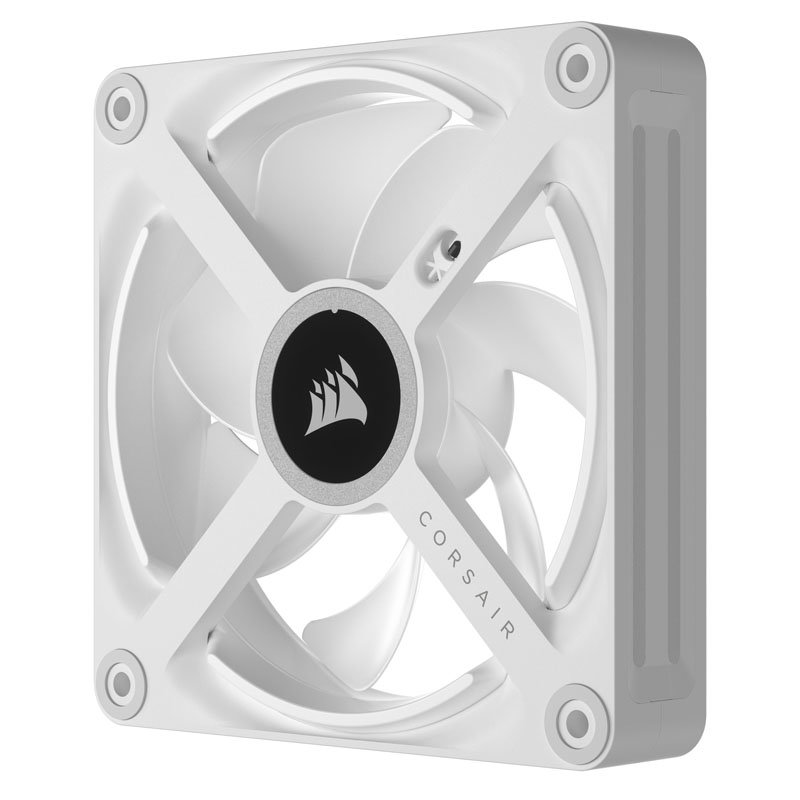 Corsair iCUE LINK QX120 RGB Series, PWM fan, 3er Pack incl. RGB-Controller - 120mm, white, Starter Kit