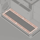 HAVN HS 420 Untere fanmount - white