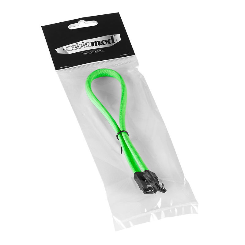 CableMod ModMesh SATA 3 Cable 60cm - lightgreen