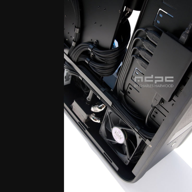 MDPC-X Cable-Management-Clip Jumbo - black