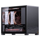 Jonsbo D32 PRO Black PC-case, Mini-case, mATX, Tempered Glass - black