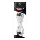 CableMod C-Series Pro ModMesh Bridged Anschlusscable - 8+8-Pin PCIe, white, 60cm