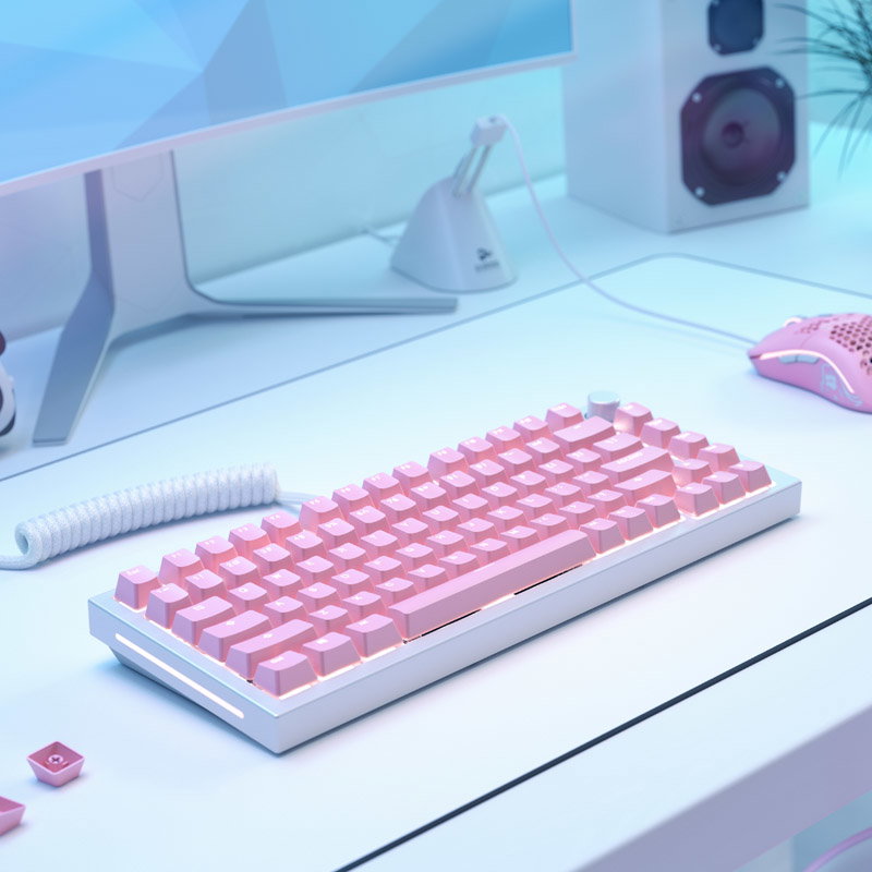 Glorious GMMK ABS Doubleshot V2 USA Base Kit - Pink