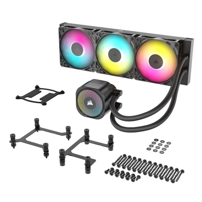Corsair Nautilus RS 360 ARGB Komplett-water cooling - 360 mm, black