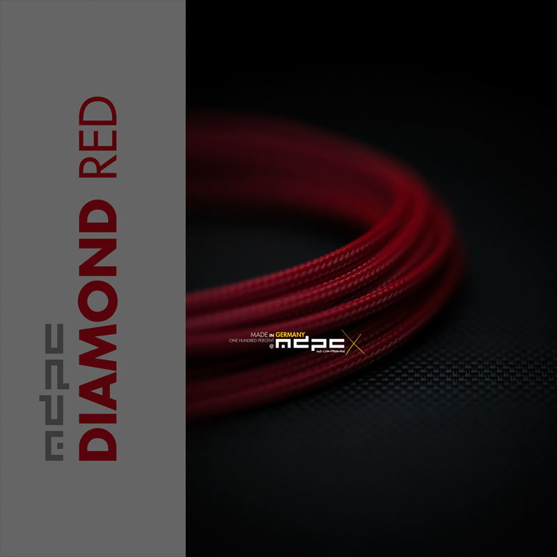 MDPC-X Sleeve Small - Diamond-Red, 1m