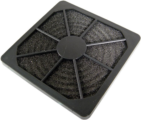 Filterkassette from Kunststoff for 120x120mm fan
