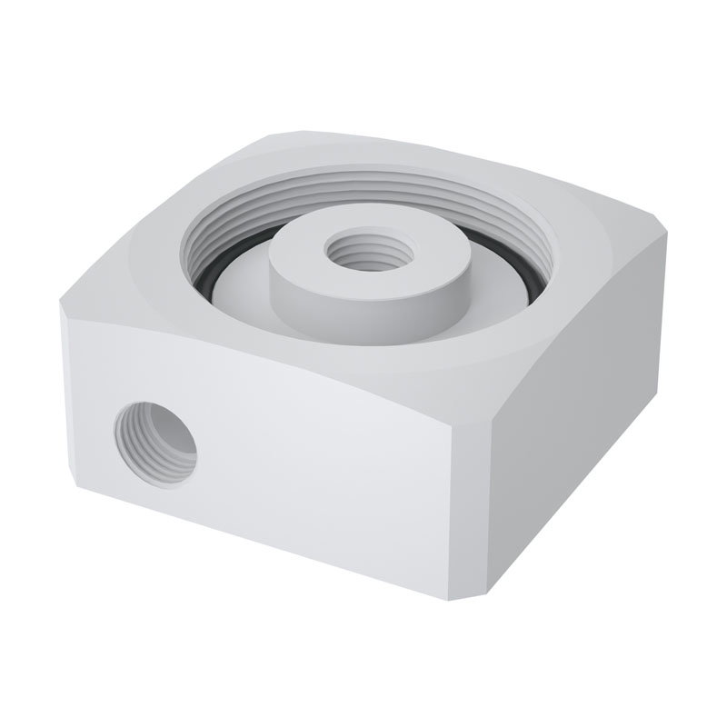 Barrow DDC Ausgleichsbehlteradapter - white