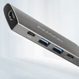 AXAGON HMC-5G21 USB-HUB 2x USB-A + 2x USB-C + HDMI 4K/30Hz, USB-C 3.1 - 13cm