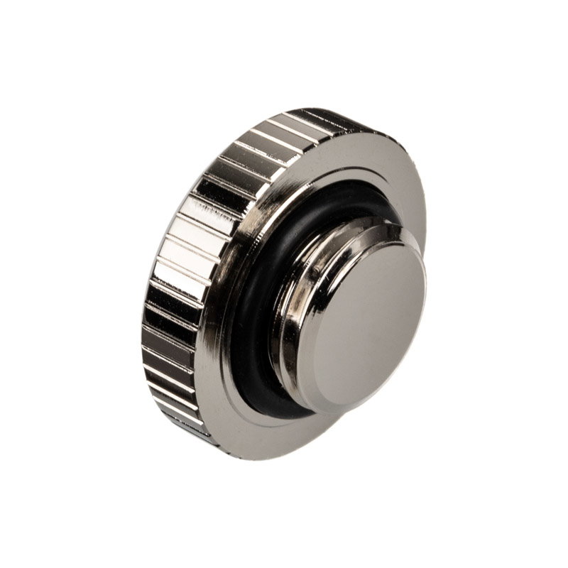 EK Water Blocks EK-Quantum Torque Verschlussstopfen G1/4 inches - with EKWB Logo, Nickel