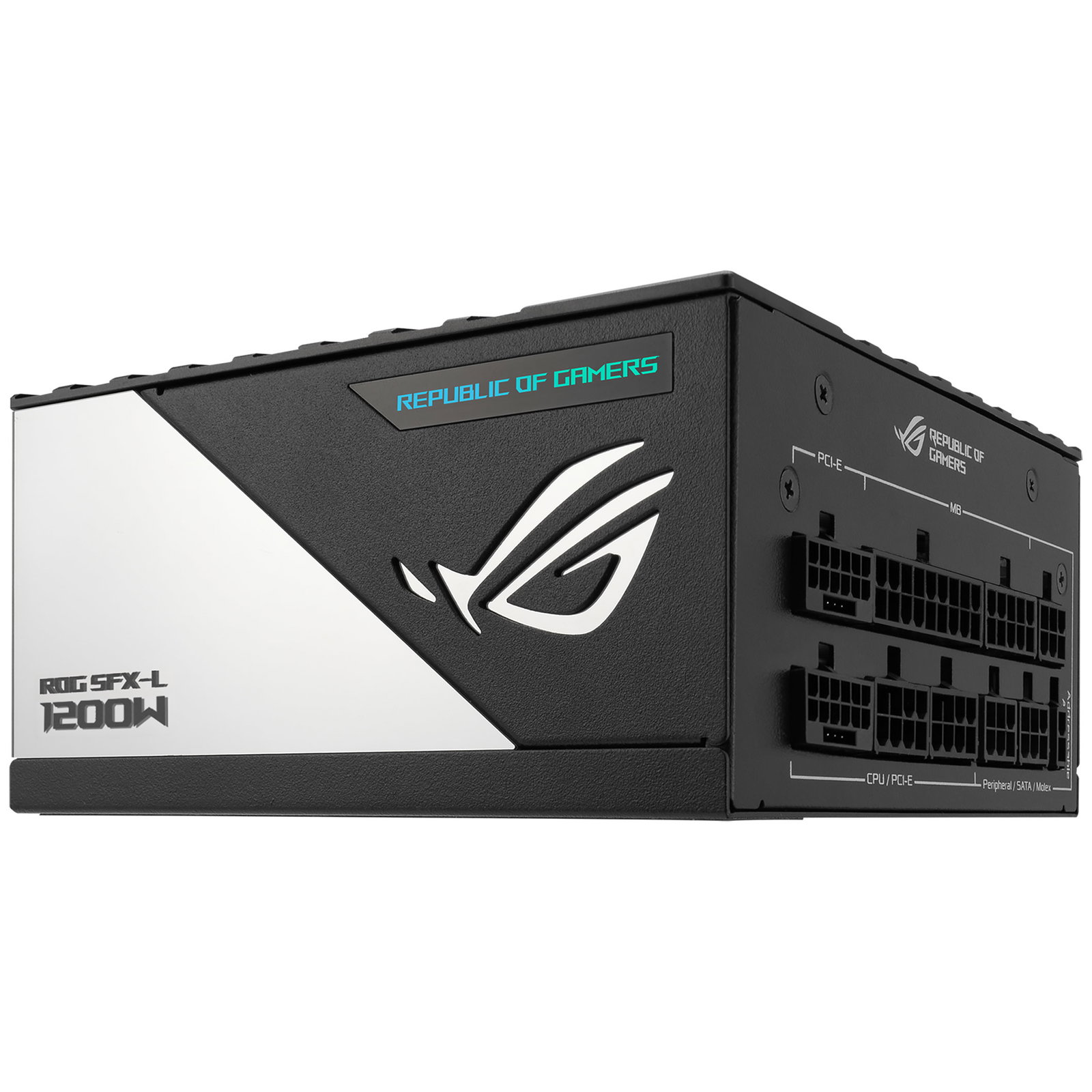 ASUS ROG Loki SFX-L 1200W, 80 PLUS Titanium power supply, modular, PCIe 5.0 - 1200 Watt, white