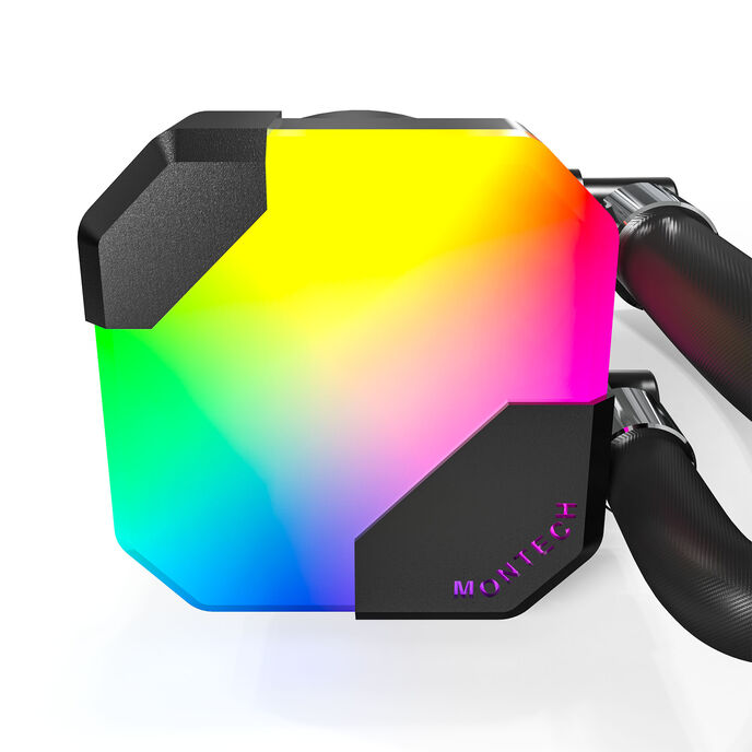 Montech Hyper Flow ARGB AIO water cooling, black - 360 mm