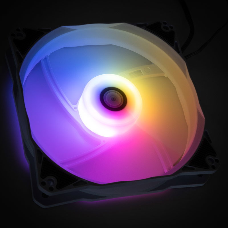 Bitspower Notos 120mm ARGB fan - white