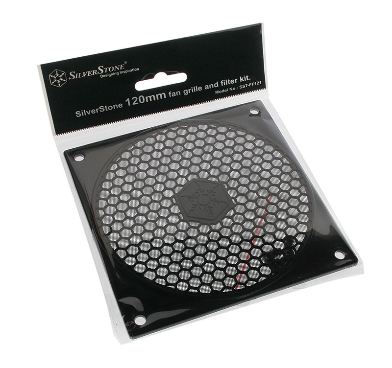 SilverStone 120mm Fan Grill und Filter Kit